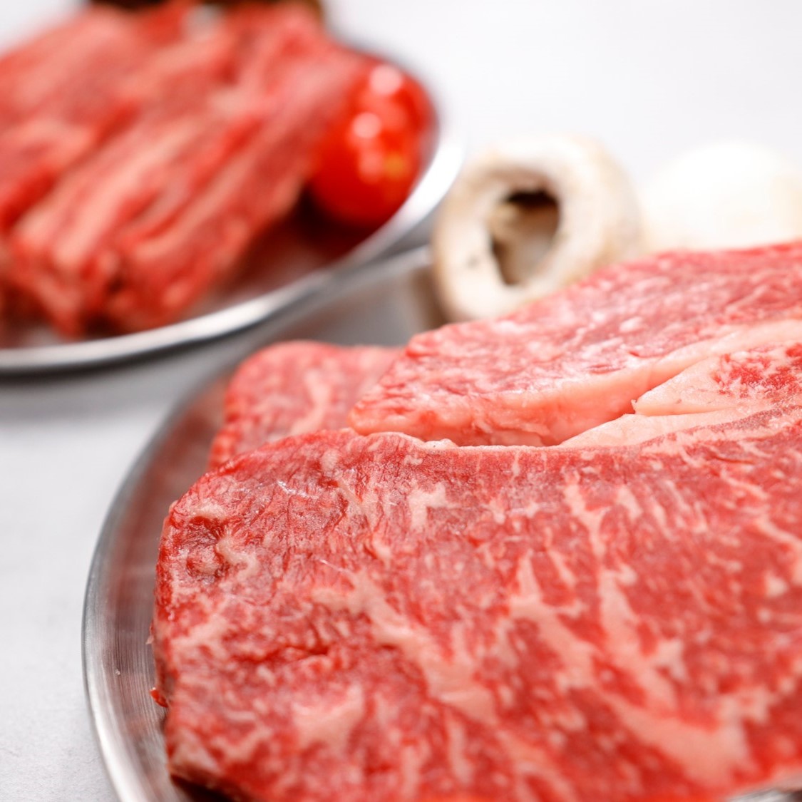 정읍한우 1++등급 치마살