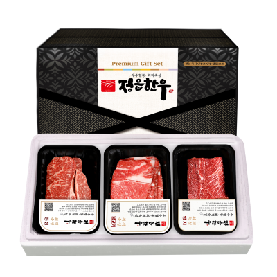 정읍한우 1++등급, 가정용 알뜰세트 1.2kg