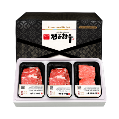 정읍한우 1++등급, 실속세트 1.2kg