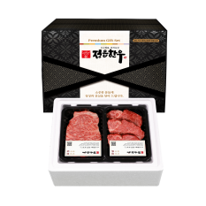 선물세트 1호 B, 1++등급(등심+채끝)