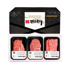 선물세트 2호 A, 1+등급(등심+안심+채끝)